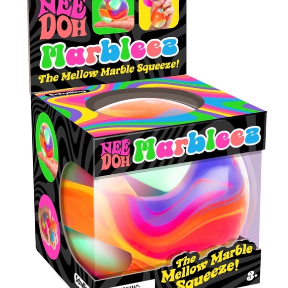 Schylling Other - NeeDoh Marbleez Multicolor Mellow Marble Squeeze Toy